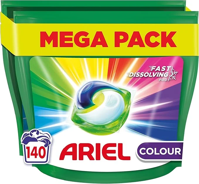 Ariel All in One Colour Pods, 140 Wash