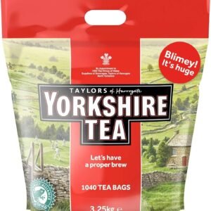 Yorkshire Tea, Total 1040 Tea Bags, (Pack of 3.25 kg)
